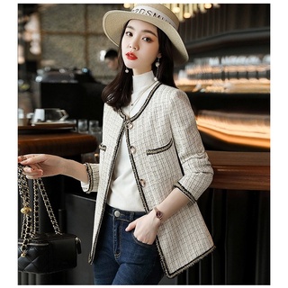 HÀNG QC - ÁO KHOÁC CARO DẠ SWEET TRẺ TRUNG - DT124425
