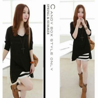 Dam body phoi ao voan - d004