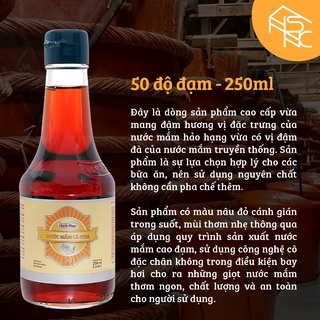 Nước mắm Cá Cơm Hạnh Phúc 50 độ đạm - 250ml