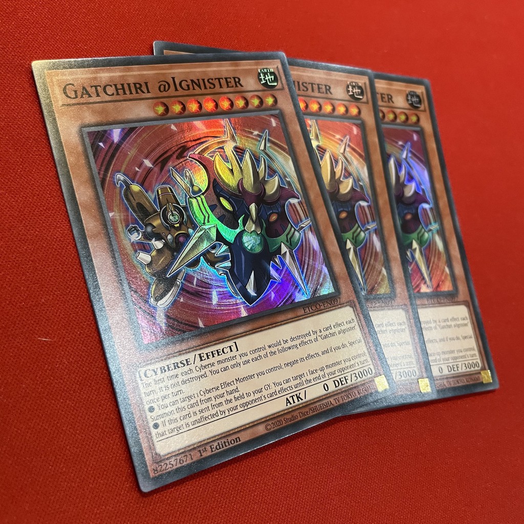 EN]Thẻ Bài Yugioh Chính Hãng] Gatchiri @Ignister