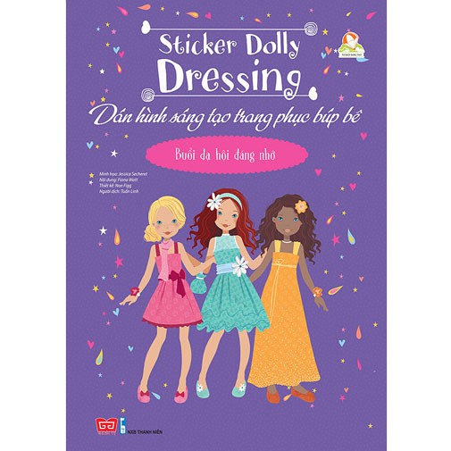 Sách - Dán Hình Sáng Tạo Trang Phục Búp Bê - Buổi Dạ Hội Đáng Nhớ