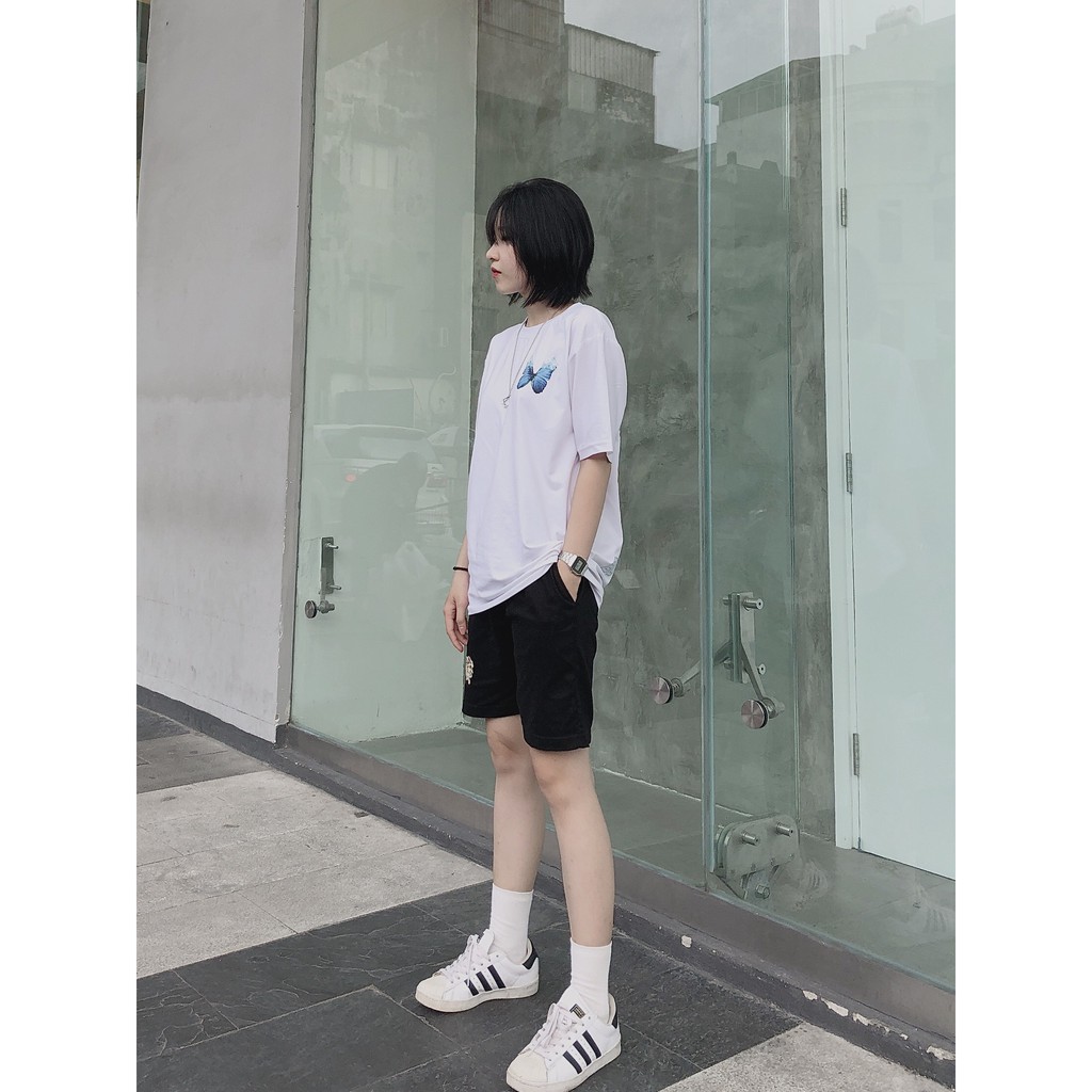 Áo thun bướm tay lỡ form rộng streetwear SGES unisex nam nữ | BigBuy360 - bigbuy360.vn