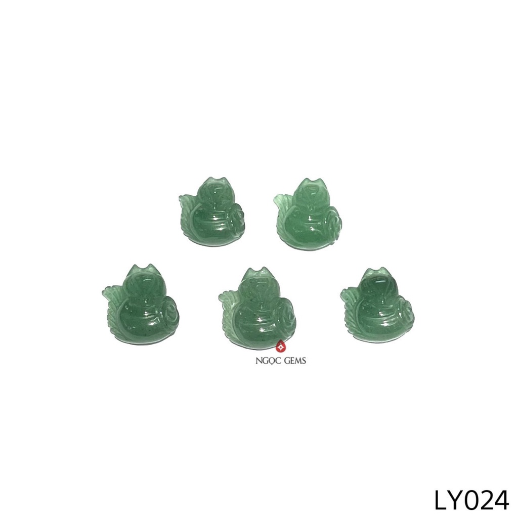 Mặt Hồ Ly Aventurine - Ngọc Gems