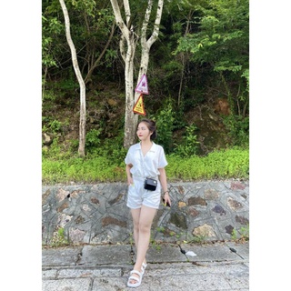 Sét bộ a.w.o quần short áo croptop năng động size s,m,l