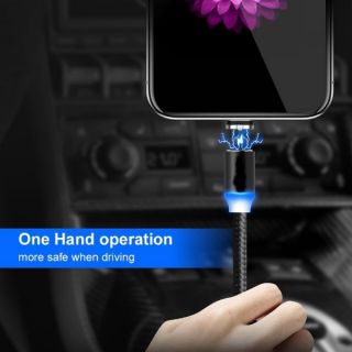 Cáp sạc nam châm đầu Micro cho Android Xiaomi Samsung Huawei