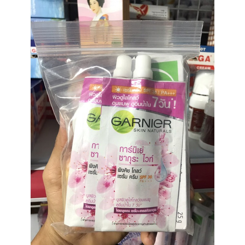 SET KEM THOA MỤN - NÁM - TÀN NHANG - Clobetaminl G &amp; GARNIER Thái Lan