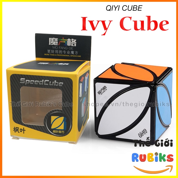 Rubik QiYi Ivy Cube Rubik Biến Thể 6 Mặt MoFangGe Maple Leaf Skewb Lá Phong.