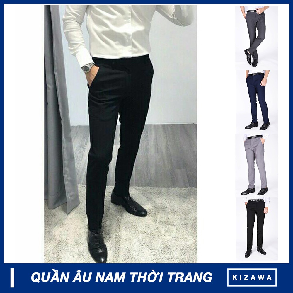 Quần baggy nam phong cách Hàn Quốc (đen,Xám), ống rộng mặc co giãn, phù hợp đi học, đi làm | WebRaoVat - webraovat.net.vn