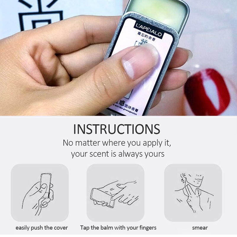 Set 3 Lọ Nước Hoa Khô Dạng Rắn Lâu Trôi Hương Trái Cây Dành Cho Nam Nữ