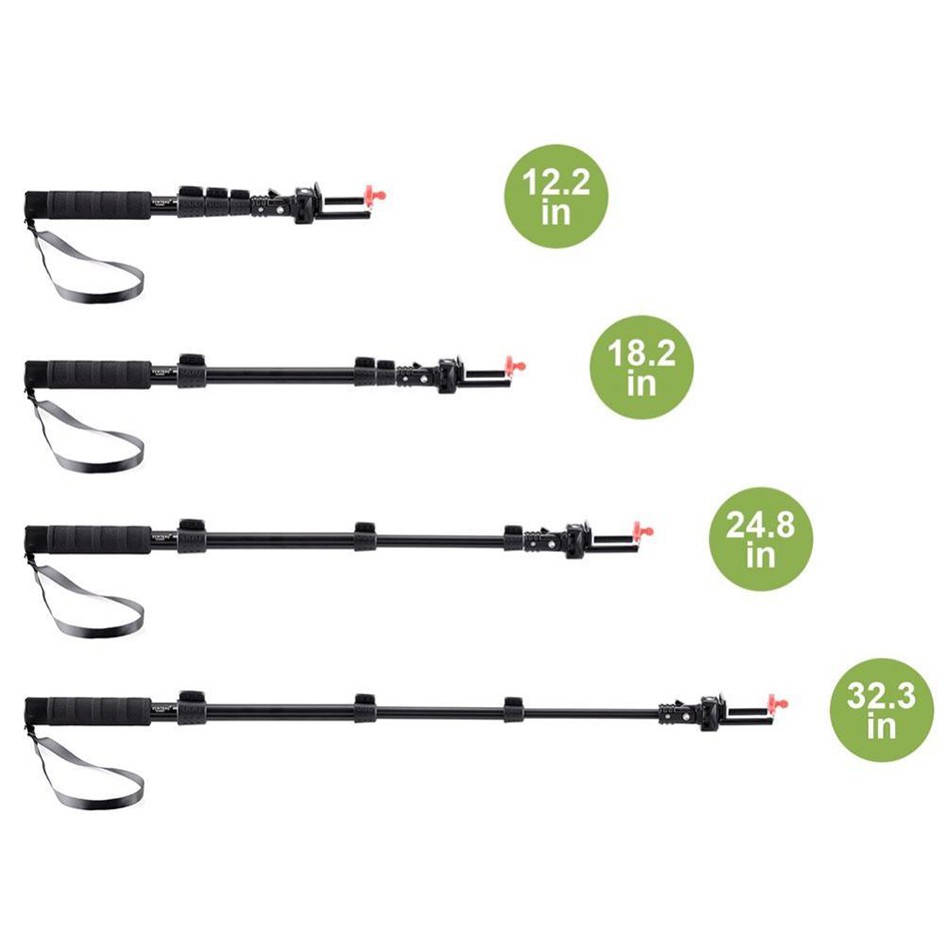 Gậy tự sướng có Bluetooth điều khiển từ xa 1288 | BigBuy360 - bigbuy360.vn