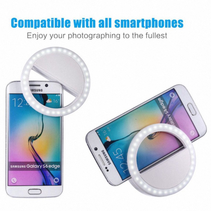 Đèn LED Hỗ Trợ Ánh Sáng Chụp Ảnh SELFIE RK12 RING LIGHT | BigBuy360 - bigbuy360.vn