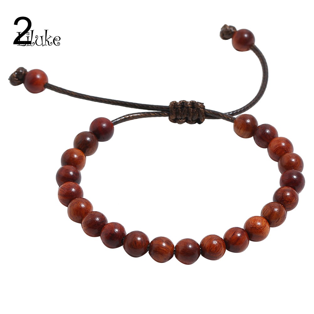 Vòng Tay Chuỗi Hạt Gỗ Handmade Unisex