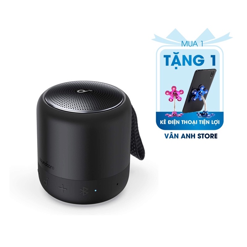 Loa Bluetooth SoundCore Mini 3 6w (By Anker) - A3119- LOA MINI ÂM THANH HAY BASS ẤM CHỐNG NƯỚC SIÊU BỀN PN TRÂU