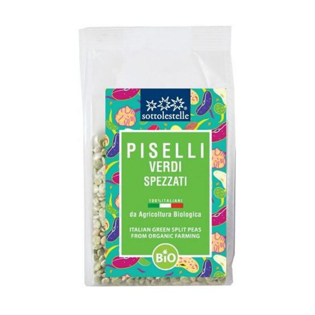 Đậu hà lan hữu cơ Sottolestelle organic pea 400g