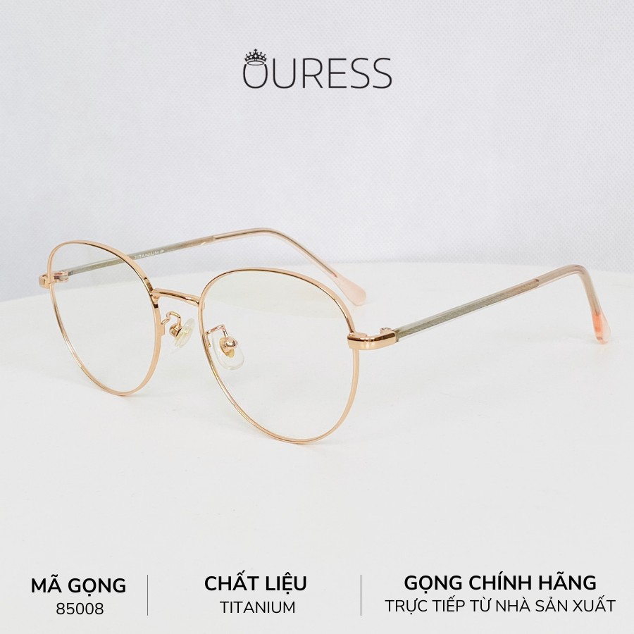 Gọng kính Ovan Titanium Ouress 85008V Bền Đẹp Trendy