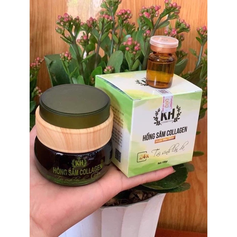 MẶT NẠ HỒNG SÂM COLLAGEN KIM HOÀNG