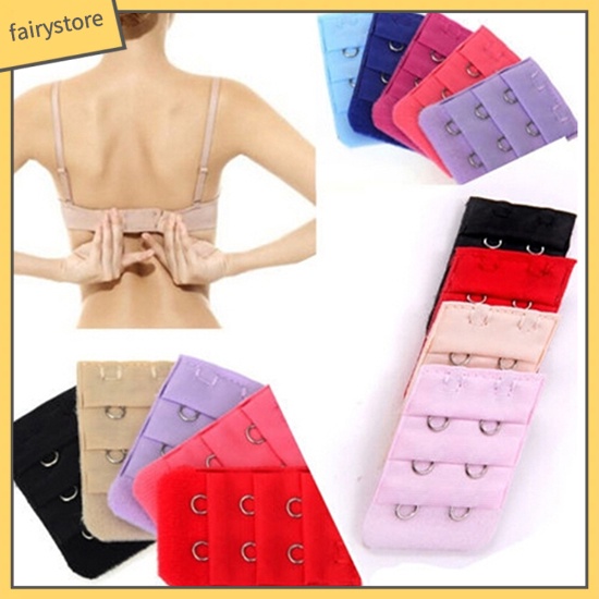 Set 5 Miếng Nối Dài Dây Áo Ngực 3 Hàng 2 Móc Tiện Dụng