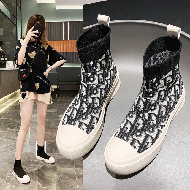 Giày len cao cổ- hàng Quảng Châu order