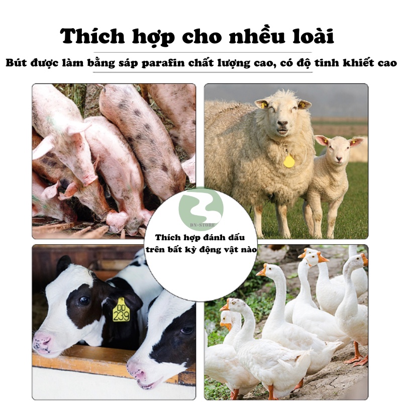 Sơn sáp đánh dấu gia súc - không độc hại DN14