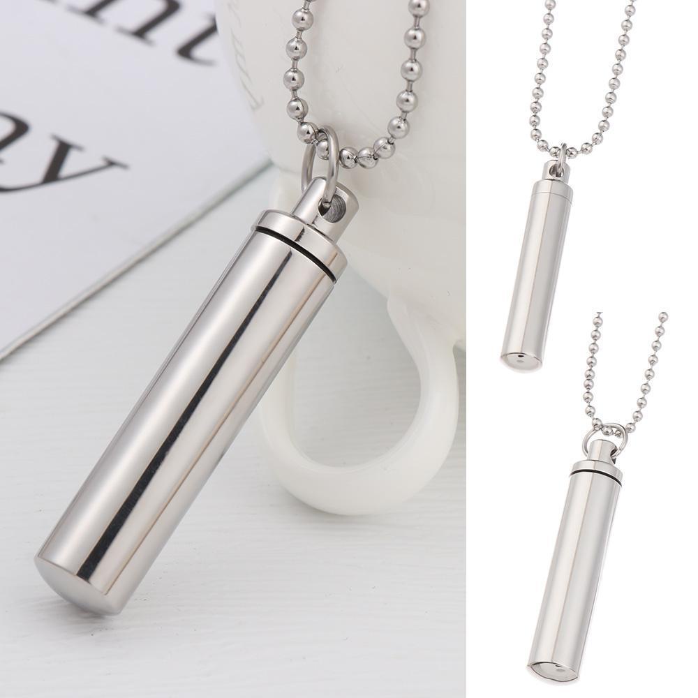 Vòng cổ Lọ Điều Ước Hình Trụ Mở Được
