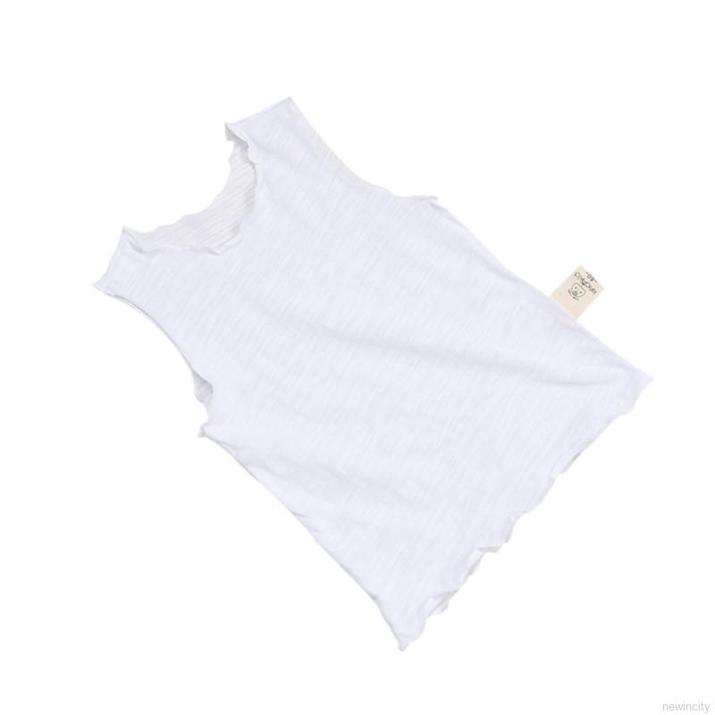 Áo thun không tay bằng cotton dùng cho trẻ nhỏ