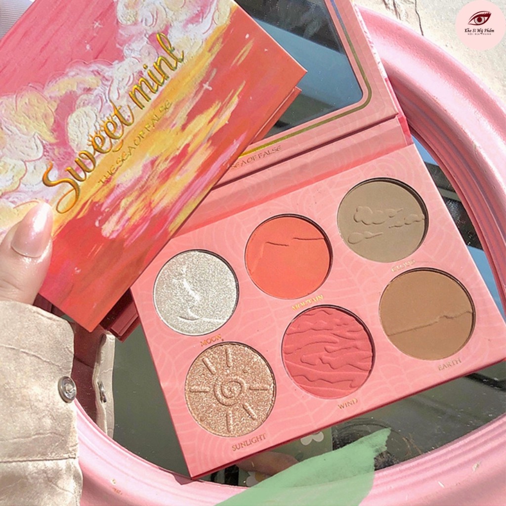 Bảng Phấn Sweet Mint Hồng Siêu Tiện Dụng Kết Hợp Phấn Mắt + Phấn Má + Tạo Khối | BigBuy360 - bigbuy360.vn