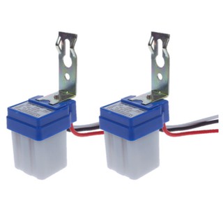 Công tắc cảm biến ánh sáng thiết bị tự bật tắt khi trời tối LS6 bộ 2