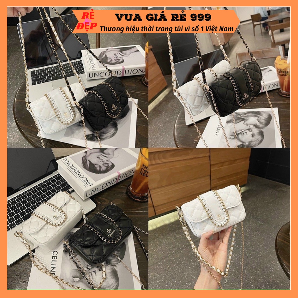 Túi đeo chéo mini nữ giá rẻ đẹp đi chơi phong cách thời trang hàn quốc dễ thương cute DC280