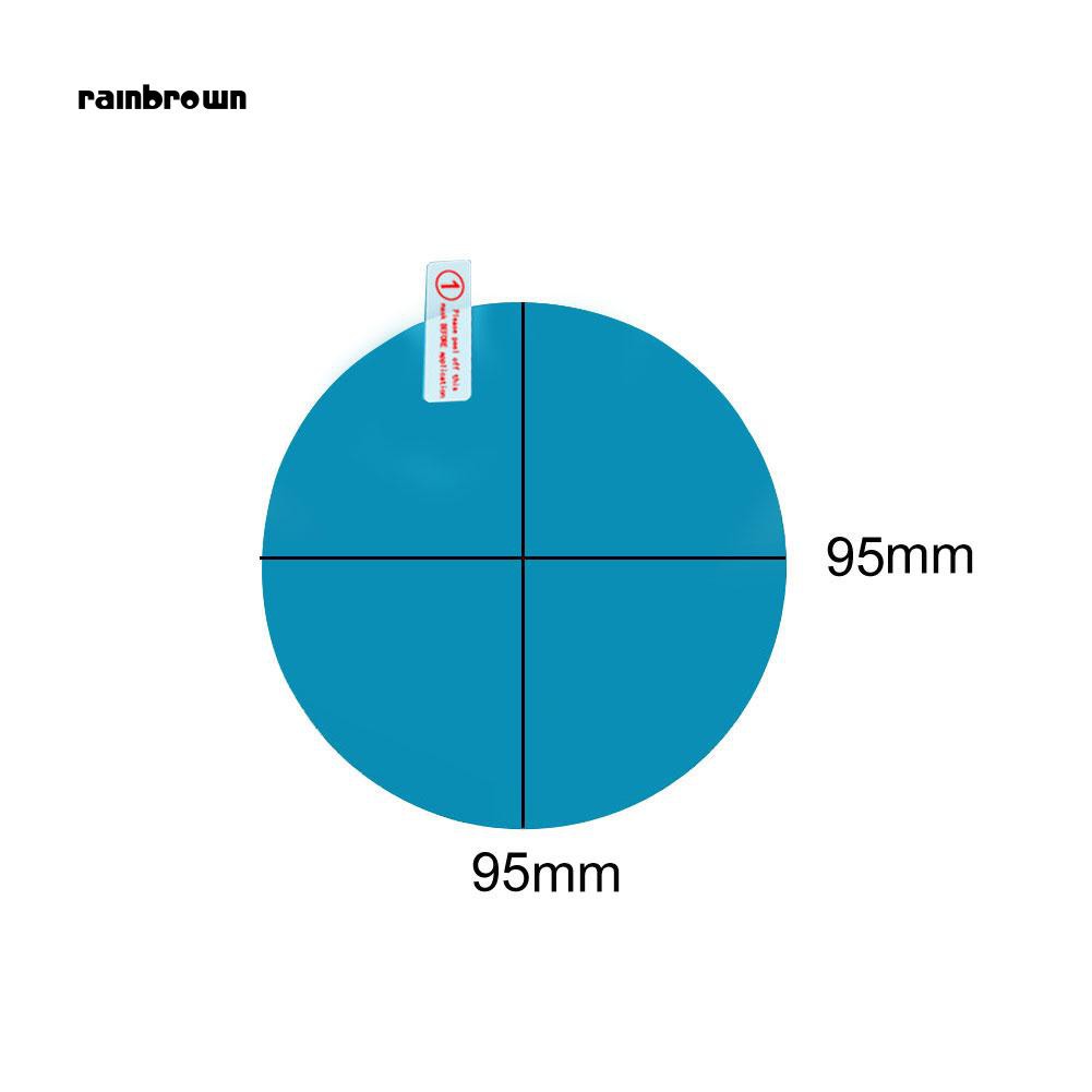 2 miếng film chống sương mù cho gương chiếu hậu xe hơi