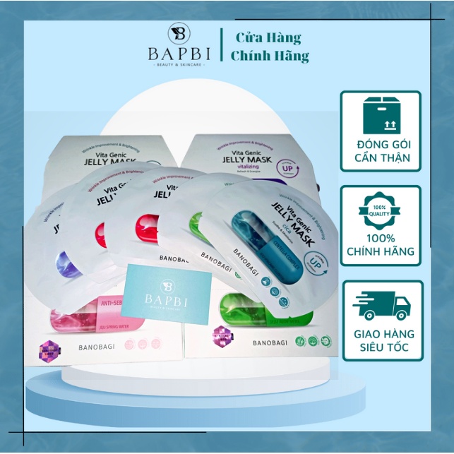 Mặt Nạ Vita Genic Jelly Mask BANOBAGI Vitamin A B C E