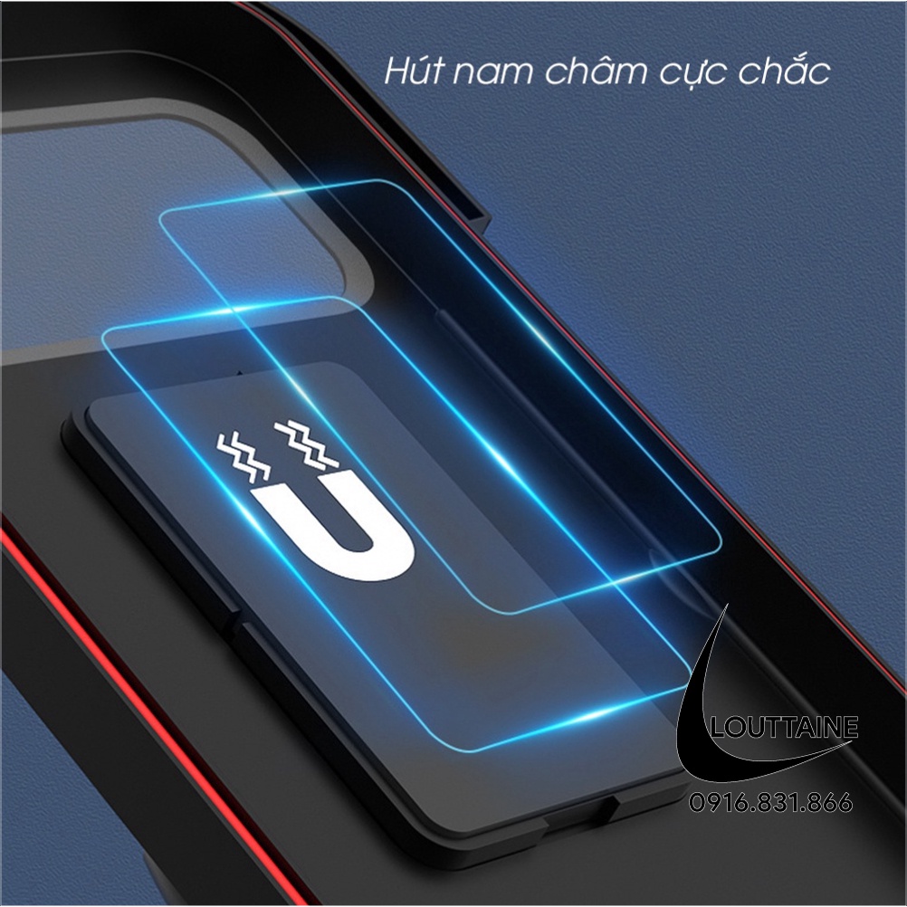 Giá đỡ điện thoại chống nước xoay 360 độ cho xe máy -dc4707