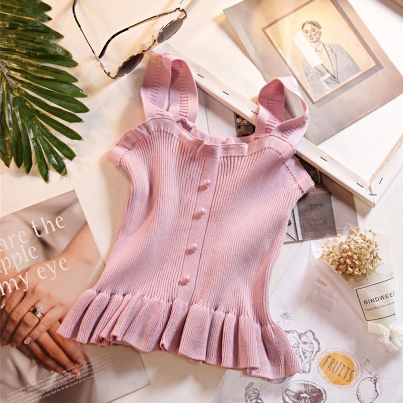 FREESHIP ĐƠN 99K_ Áo dây mùa hè dáng ôm gợi cảm cho nữ