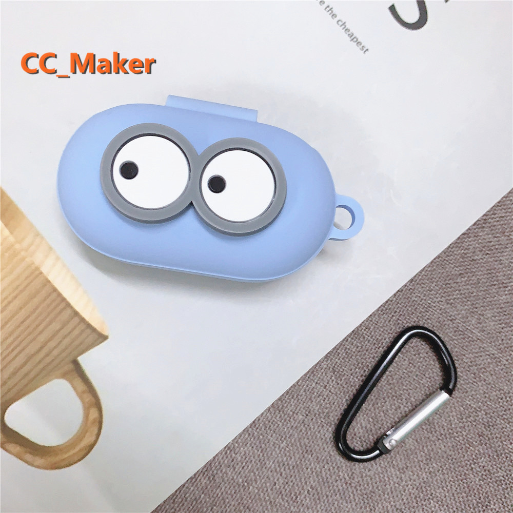 Vỏ bảo vệ hộp sạc tai nghe Samsung Galaxy Buds+ bằng silicone mềm kiểu hoạt hình dễ thương | BigBuy360 - bigbuy360.vn