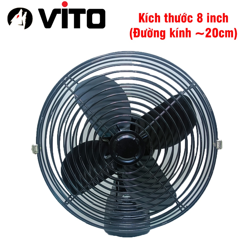 Quạt Chạy Pin 8 Inch Cánh 21CM VITO Dùng Pin MAKITA Sử Dụng Pin Máy Công Cụ