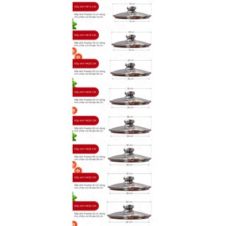 Vung kính chịu lực - 26cm