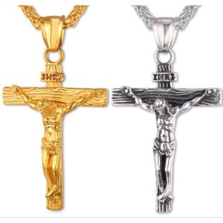 Vòng cổ Mặt Thánh Giá Bằng Thép Không Gỉ