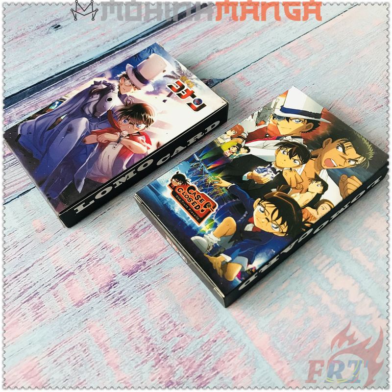 Lomo card hộp 30 thẻ truyện thám tử lừng danh Conan Edogawa poster card Ran Mori Kaito Kid Shinichi