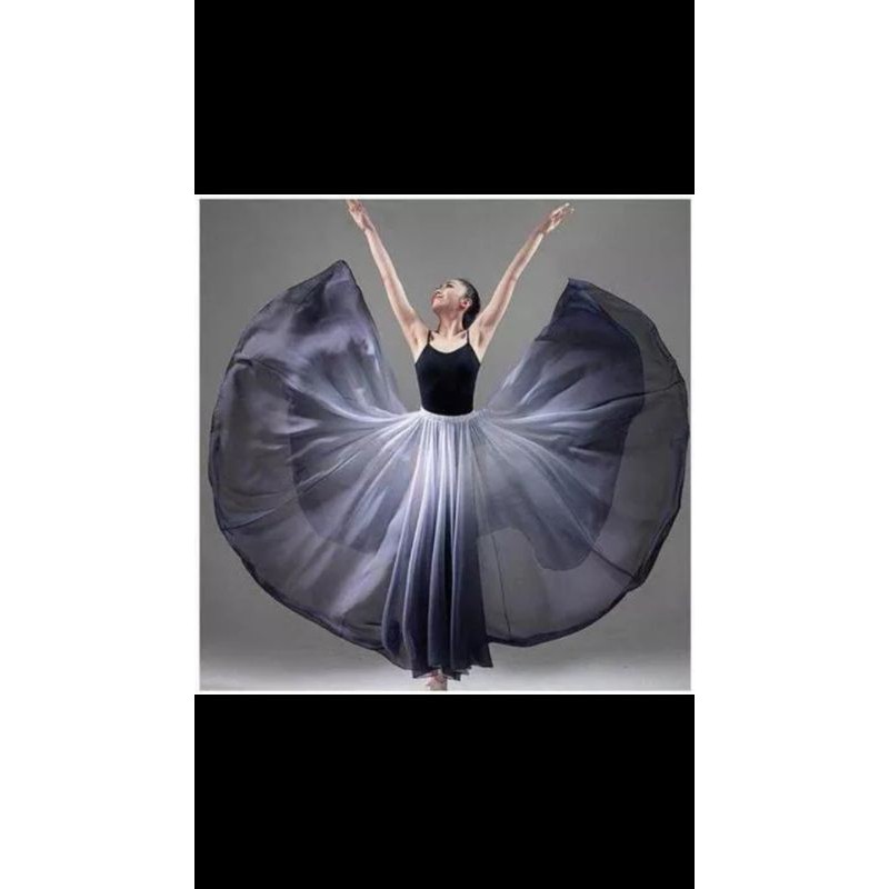 Váy ombre mới đặc biệt tặng quần váy