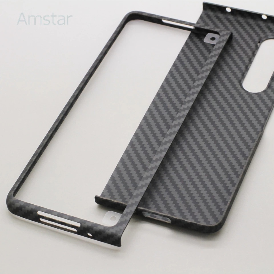Ốp điện thoại sợi carbon 2 trong 1 dành cho Samsung Z Fold 3
