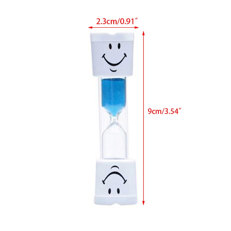 Đồng hồ cát 2 phút hình mặt cười dễ thương
