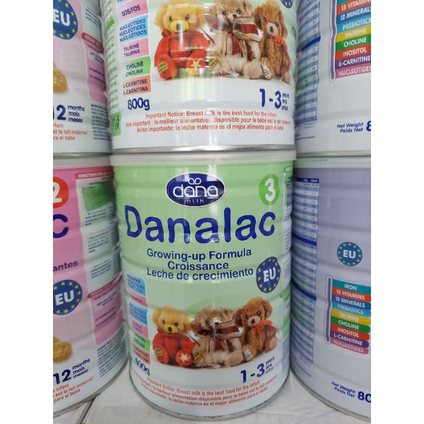 SỮA DANALAC 800G SỐ 1 VÀ 4