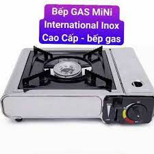 Bếp gas mini INOX internationl (BẾP INOX) - phù hợp các quán ăn, bàn tiệc nấu lẫu