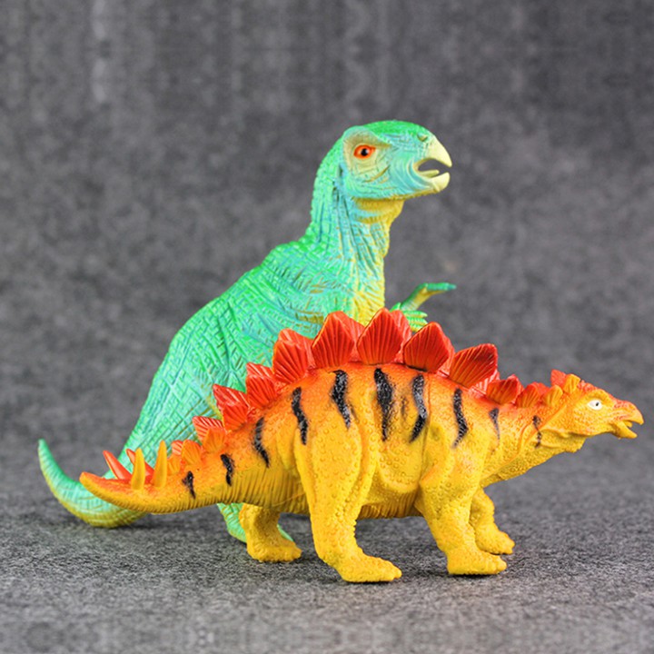 Bộ đồ chơi mô hình thế giới khủng long New4all Dinosaurs Discovery 12 con nhựa PVC an toàn cho bé trên 3 tuổi