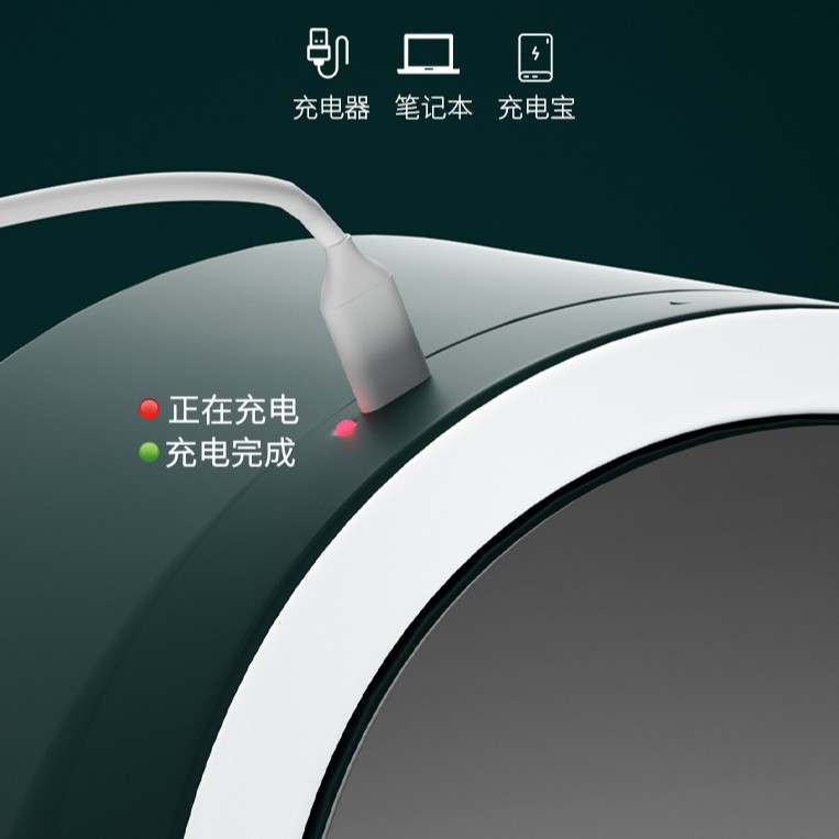 [Sẵn Hồng] Tủ mỹ phẩm tích hợp gương + đèn LED + quạt hỗ trợ trang điểm, Skin care - Hộp đựng mỹ phẩm đa năng