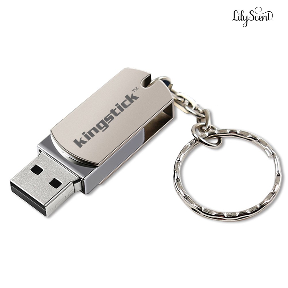 Usb Mini Bằng Kim Loại Dung Lượng 4 / 8 / 16 / 32 / 64 / 128gb Cho Pc Laptop