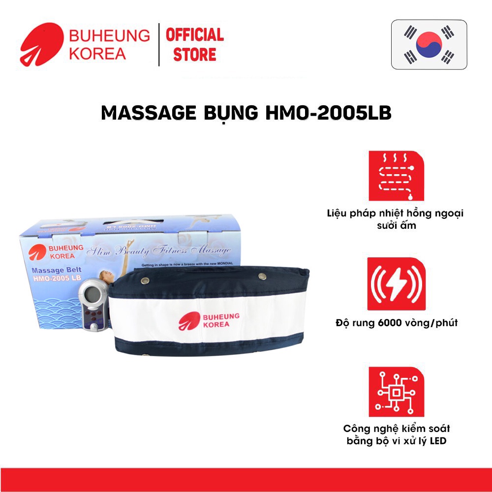 Máy massage bụng Buheung Korea HMO2005