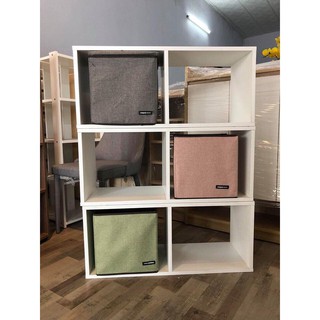 FREE SHIP- KỆ GỖ MDF - 2 HỘC. D×S×C: 30×25×60cm