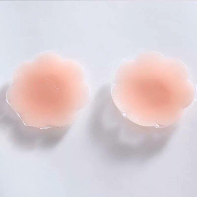 Miếng dán ngực silicon Caliesweet set 2 miếng dán nhũ hoa siêu dính chống nước