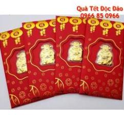 Combo 10 Bao Lì Xì Thần Tài Mạ Vàng May Mắn