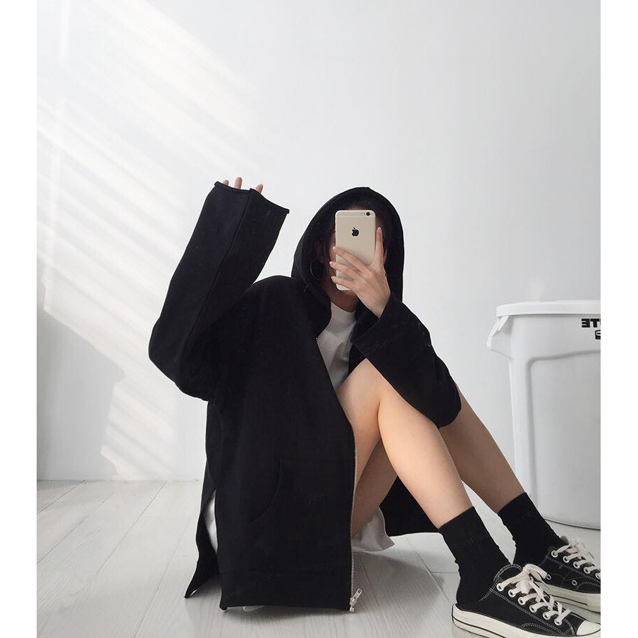 áo khoác xẻ tà hai bên | BigBuy360 - bigbuy360.vn